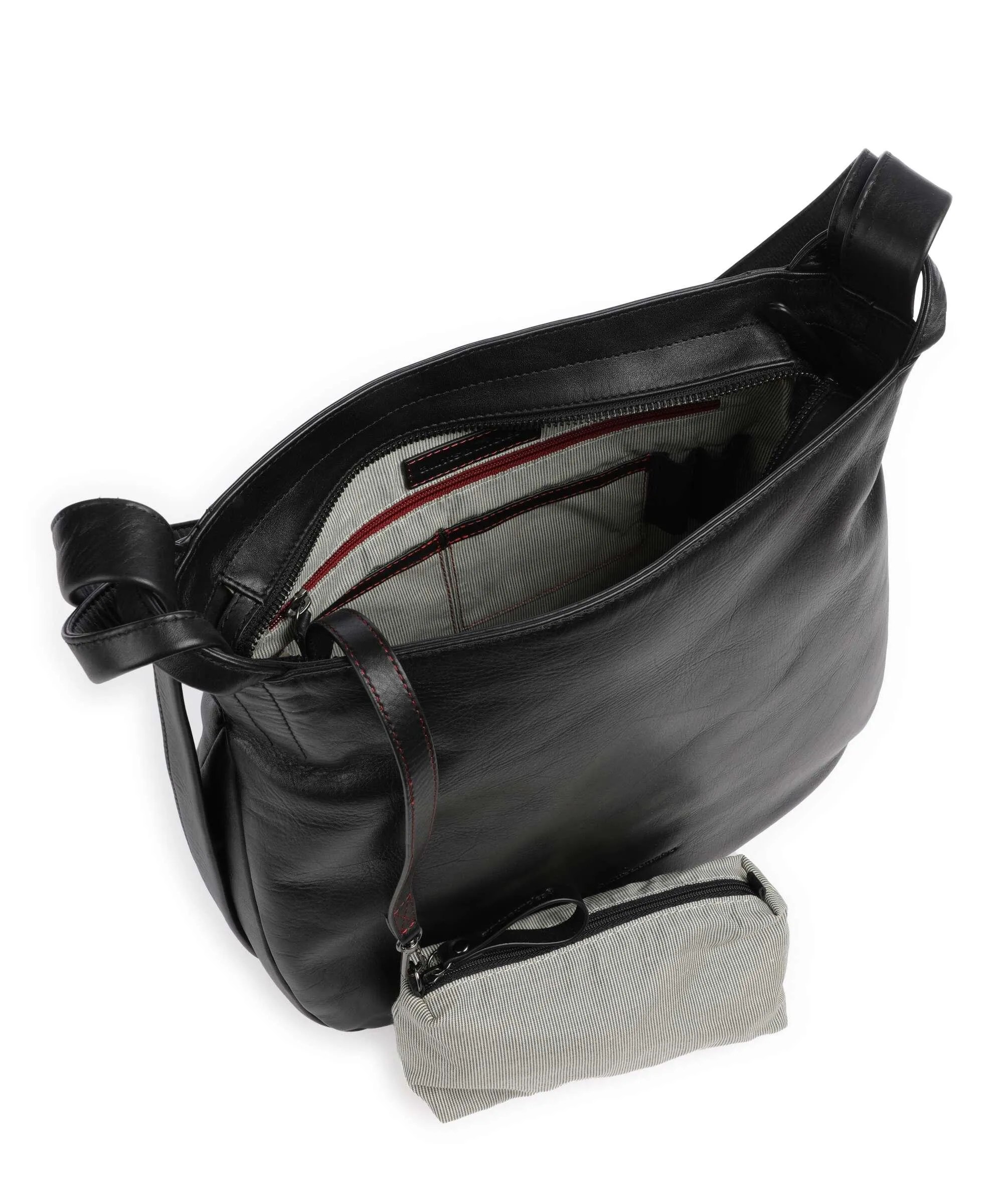  Aunts & Uncles Heavenly Meadow Whisper Borsa a zainetto pelle di vacchetta finemente grana nero  