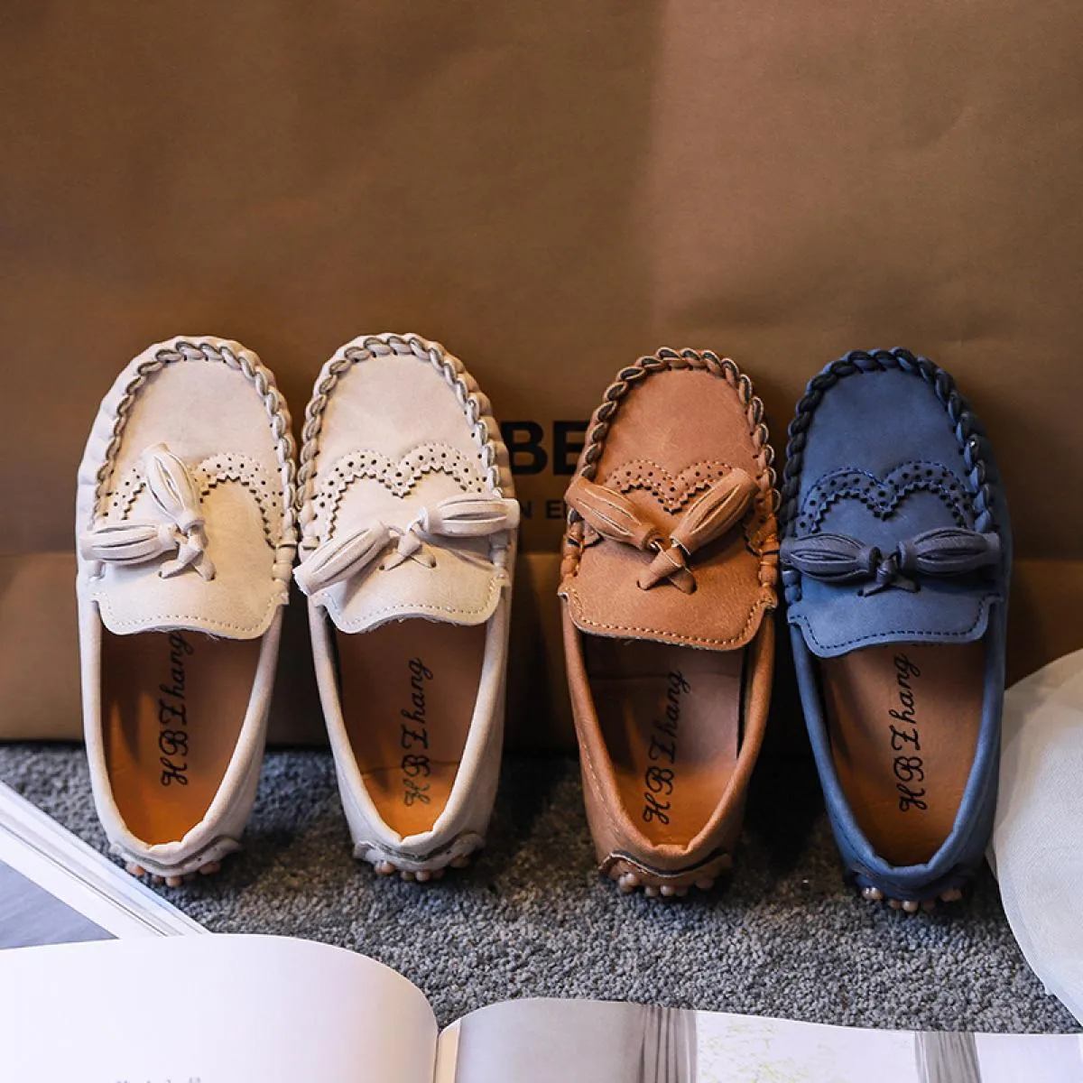 Bambini Bambini Ragazzi Ragazzi Scarpe da ragazzo in pelle per bambini Scarpe eleganti per bambini Scarpe in pelle