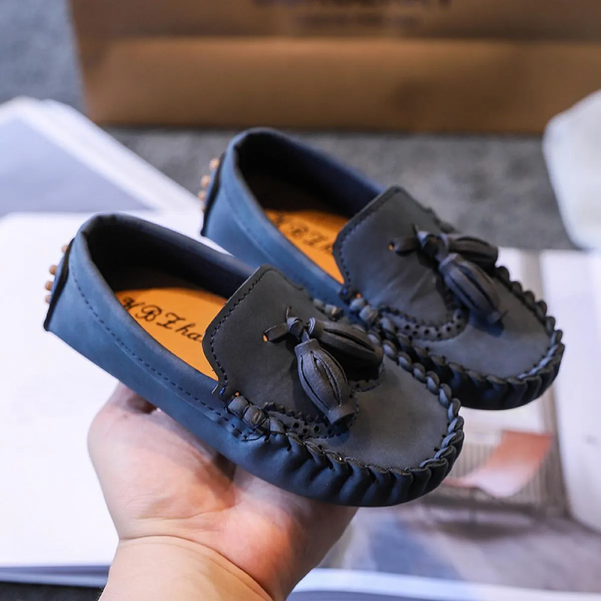 Bambini Bambini Ragazzi Ragazzi Scarpe da ragazzo in pelle per bambini Scarpe eleganti per bambini Scarpe in pelle