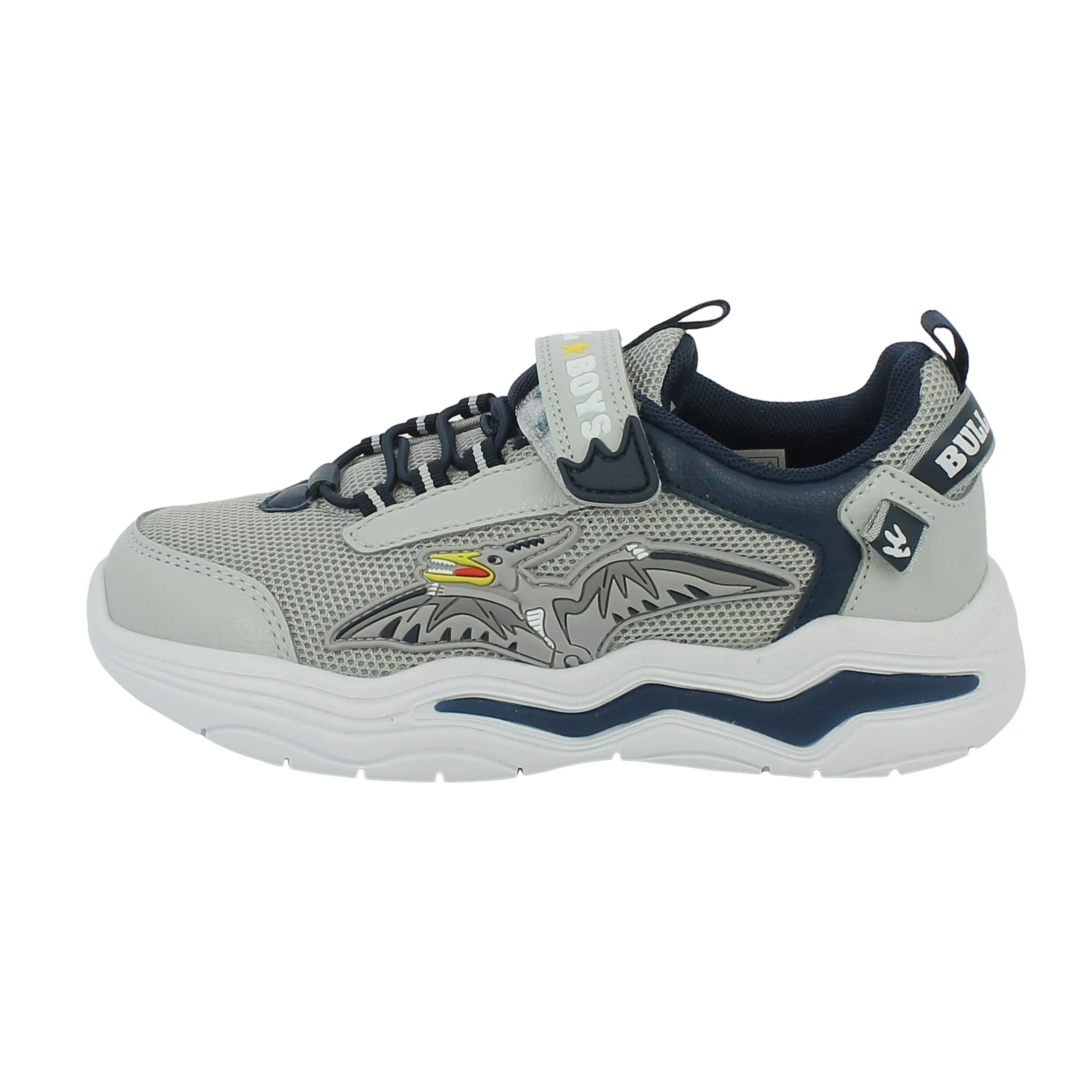 Bull Boys  Sneaker Pderodattilo Grigio 