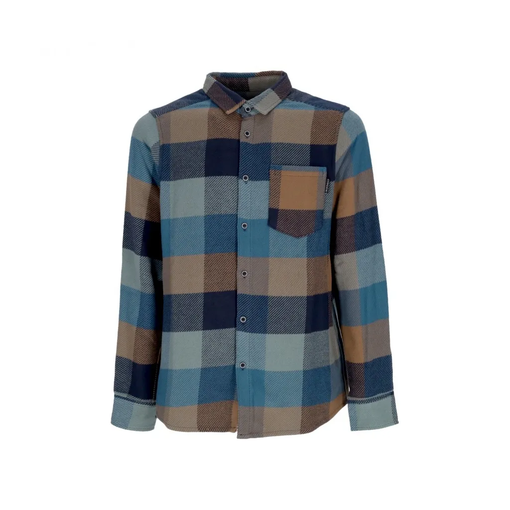 camicia manica lunga uomo young fella l/s shirt BLUE BERYL