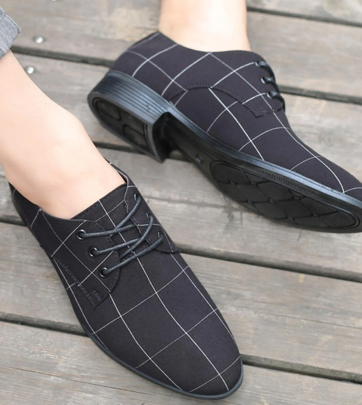 Comode scarpe eleganti da uomo nere Scarpe eleganti nere da uomo Saldi Classiche da uomo