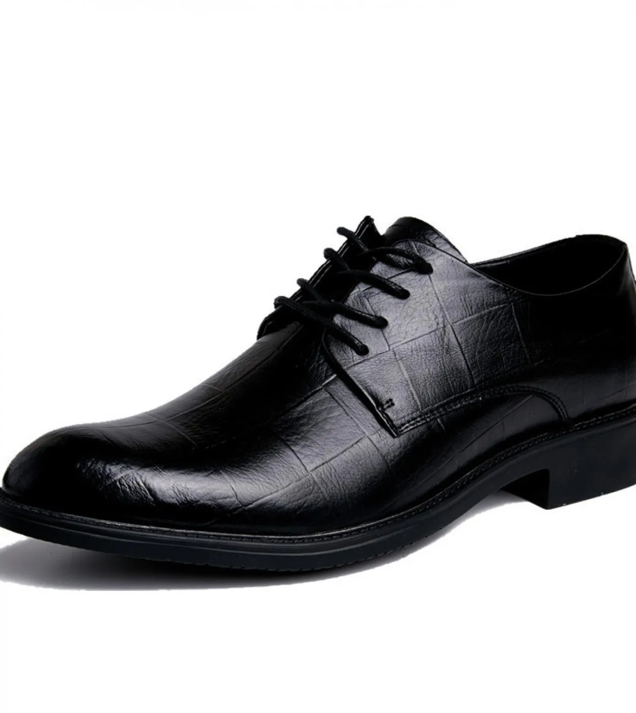 Comode scarpe eleganti nere da uomo Scarpe eleganti nere da uomo Liquidazione Nuovi uomini neri