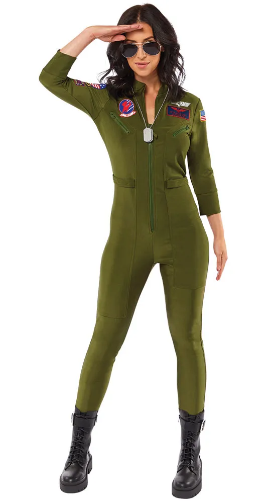 Costume da donna tuta Top Gun