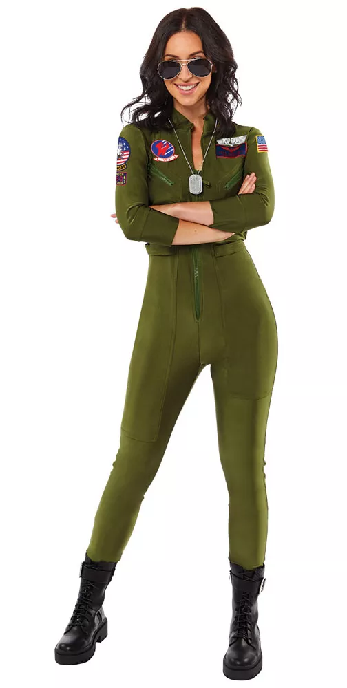 Costume da donna tuta Top Gun