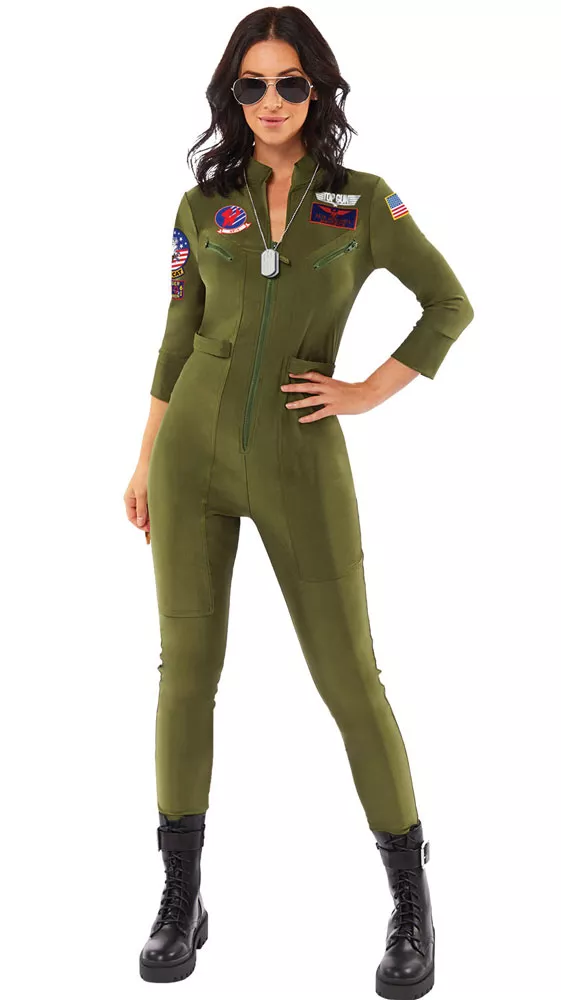 Costume da donna tuta Top Gun