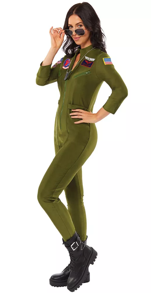 Costume da donna tuta Top Gun
