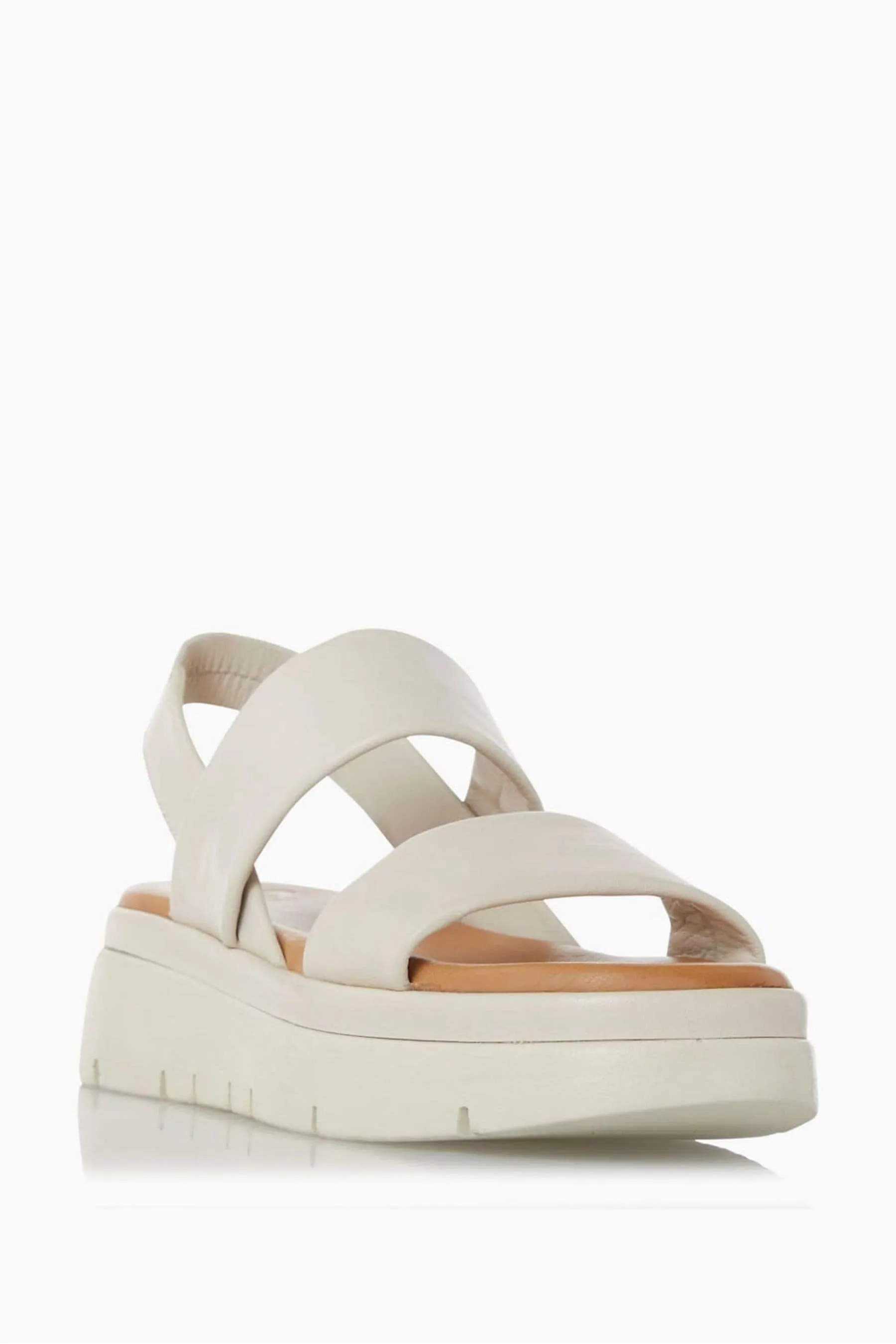 Dune London - Location - Sandali flatform imbottita