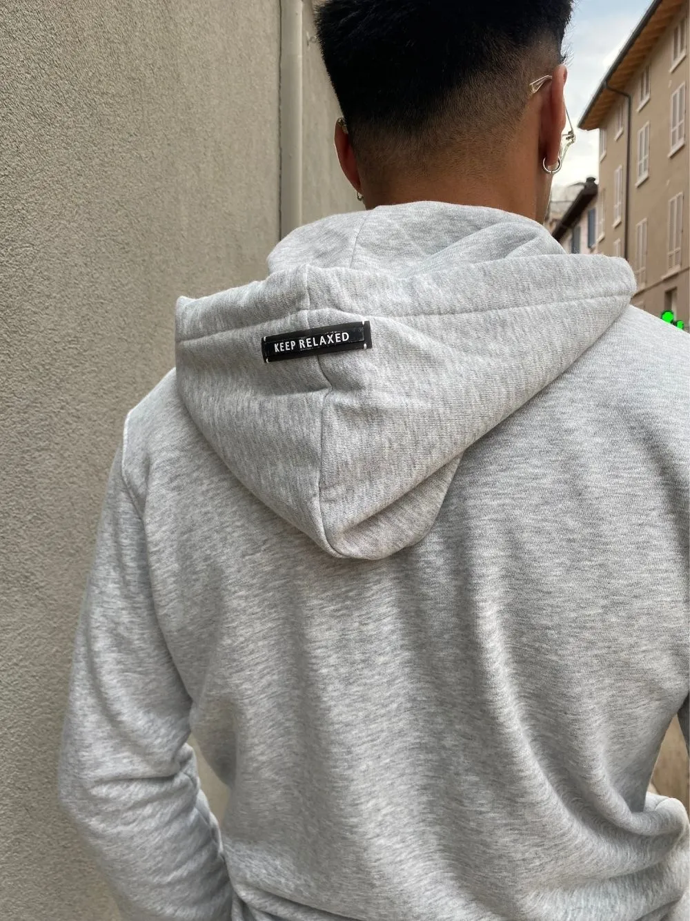 Felpa chiusura zip