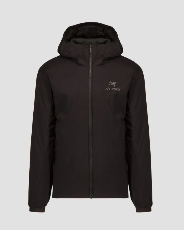 Felpa imbottita nera da uomo Arcteryx Atom