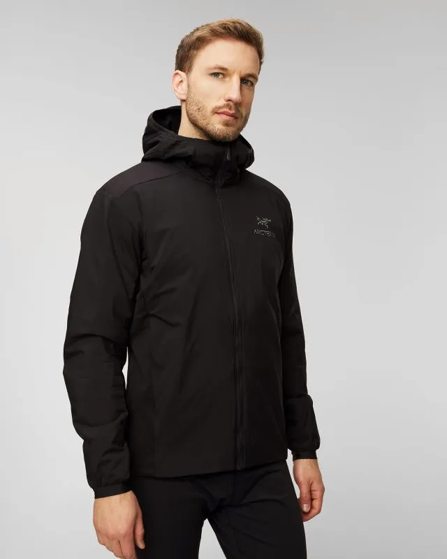 Felpa imbottita nera da uomo Arcteryx Atom