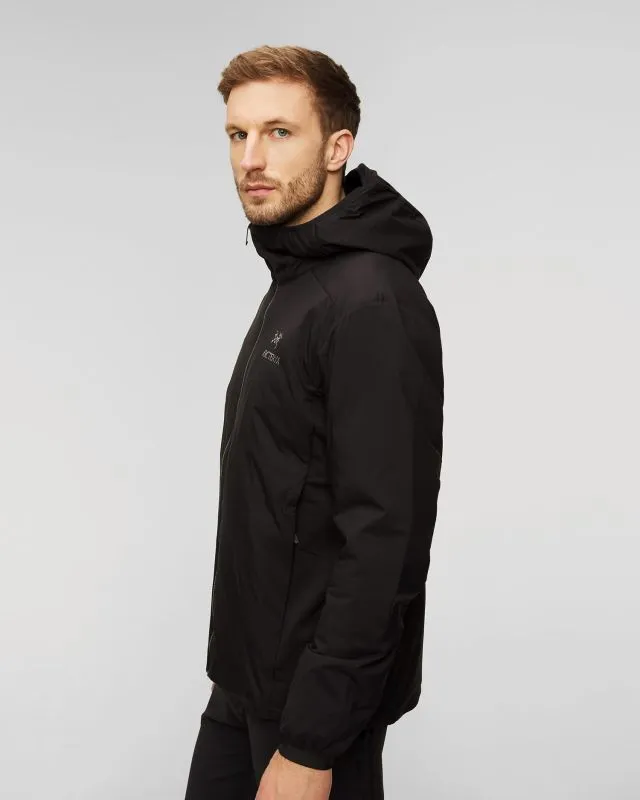 Felpa imbottita nera da uomo Arcteryx Atom