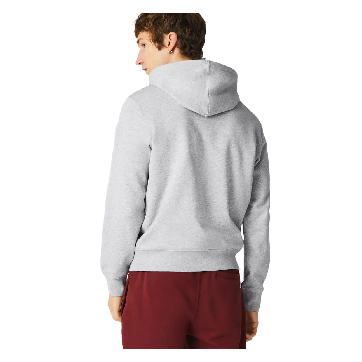 Felpa Uomo Lacoste Classic Fit Grigio
