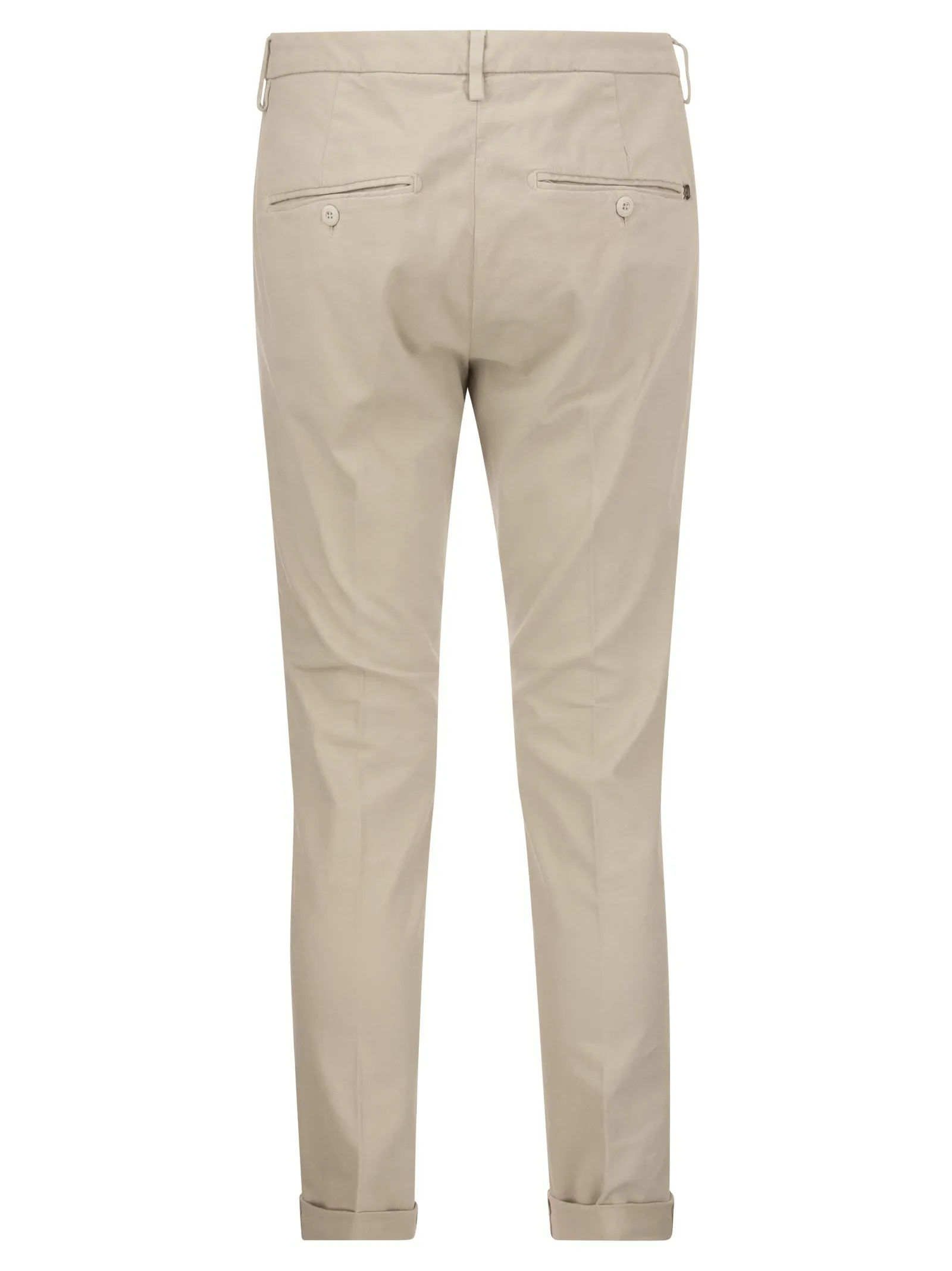 GAUBERT – Pantaloni slim-fit in gabardina
