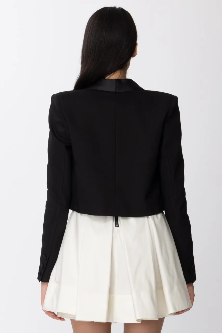 Giacca Blazer cropped Black