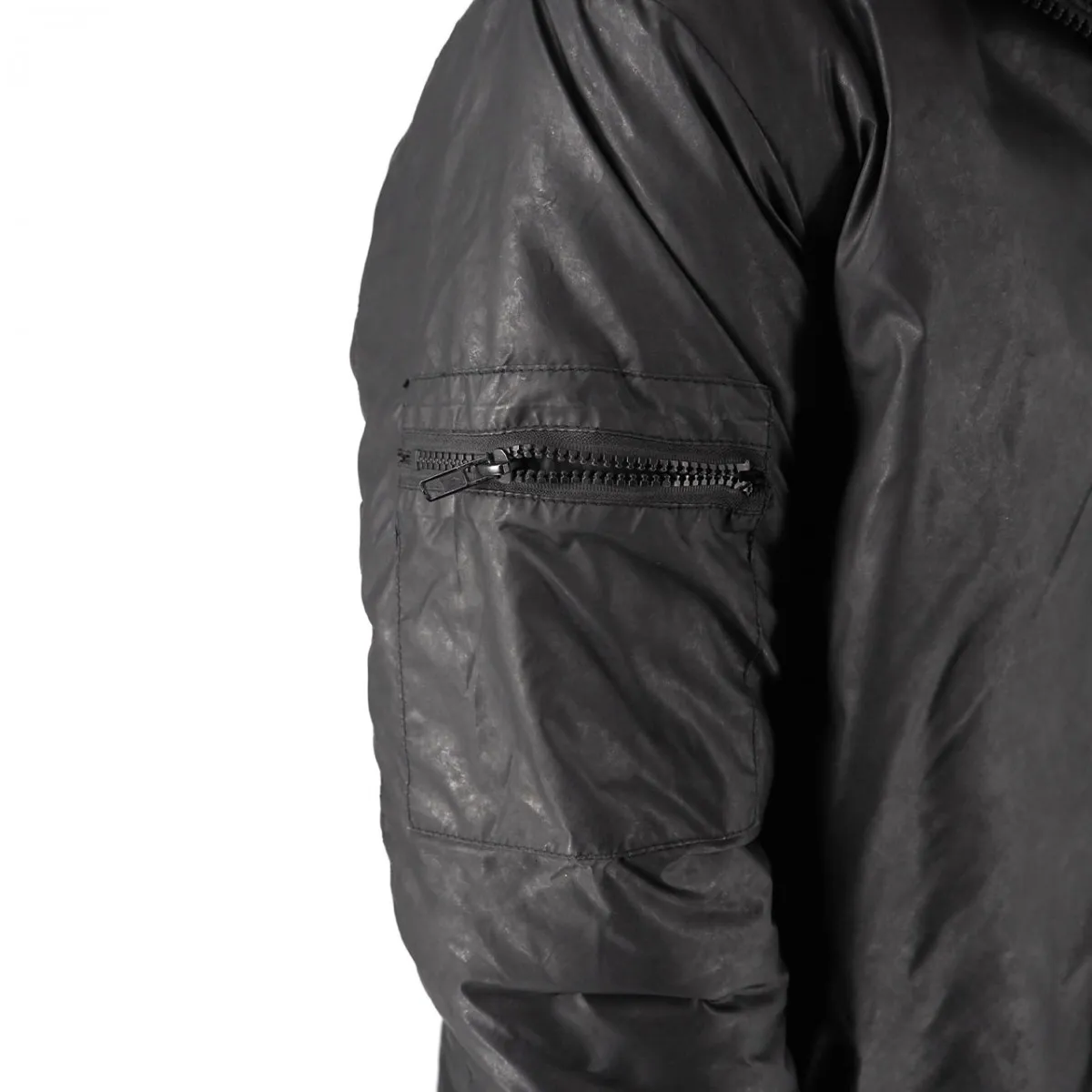 Giacca Con Cappucio Nero