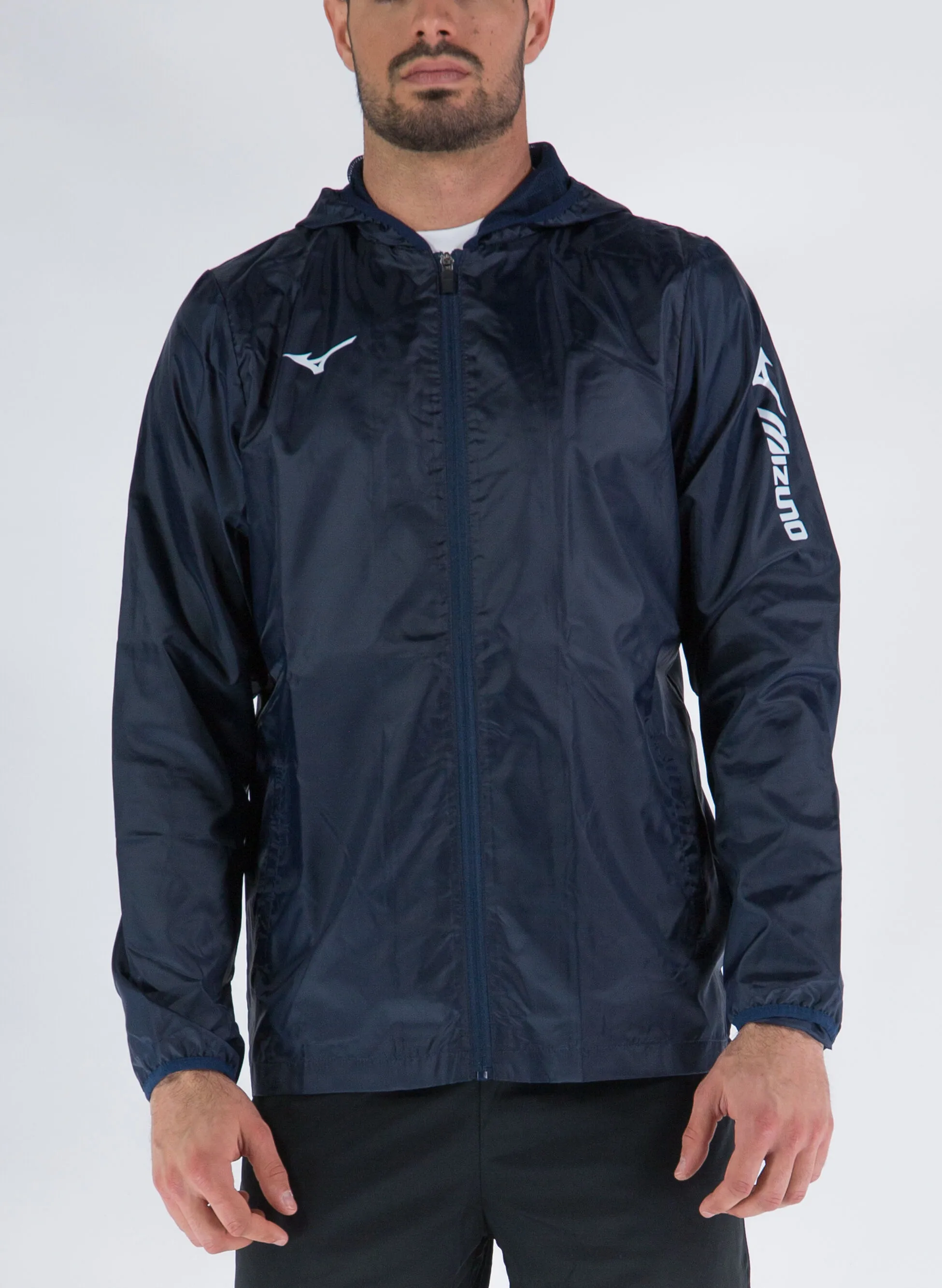 giacca sendai windbreaker con cappuccio