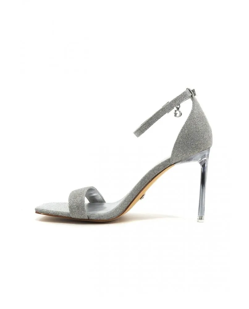 GUESS FLJSH2FAB03 sandali eleganti argento scarpe tacco cerimonia