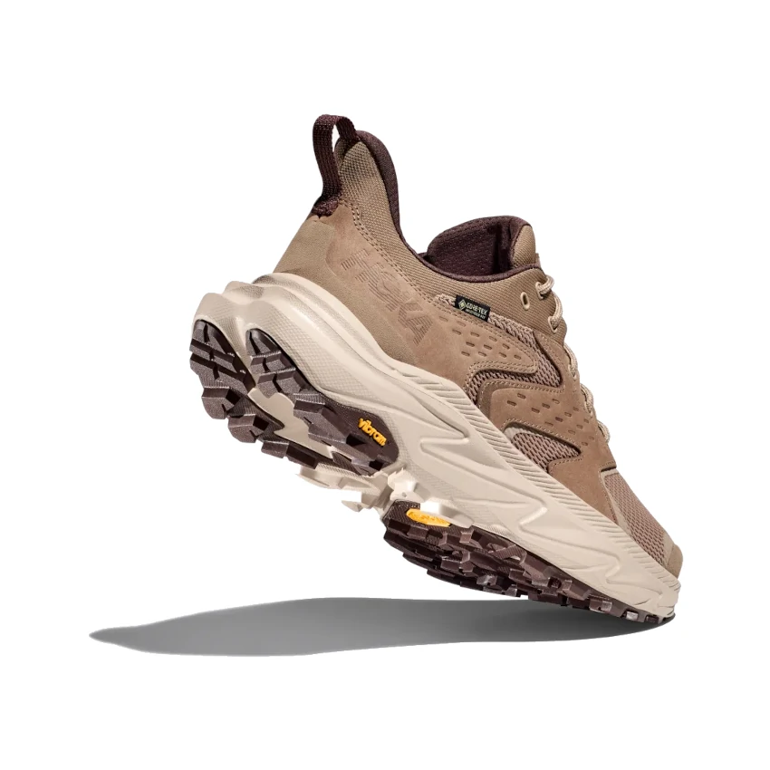 HOKA ONE ONE M ANACAPA 2 LOW GTX  Dune/Oxford Tan scarpa trekking bassa uomo