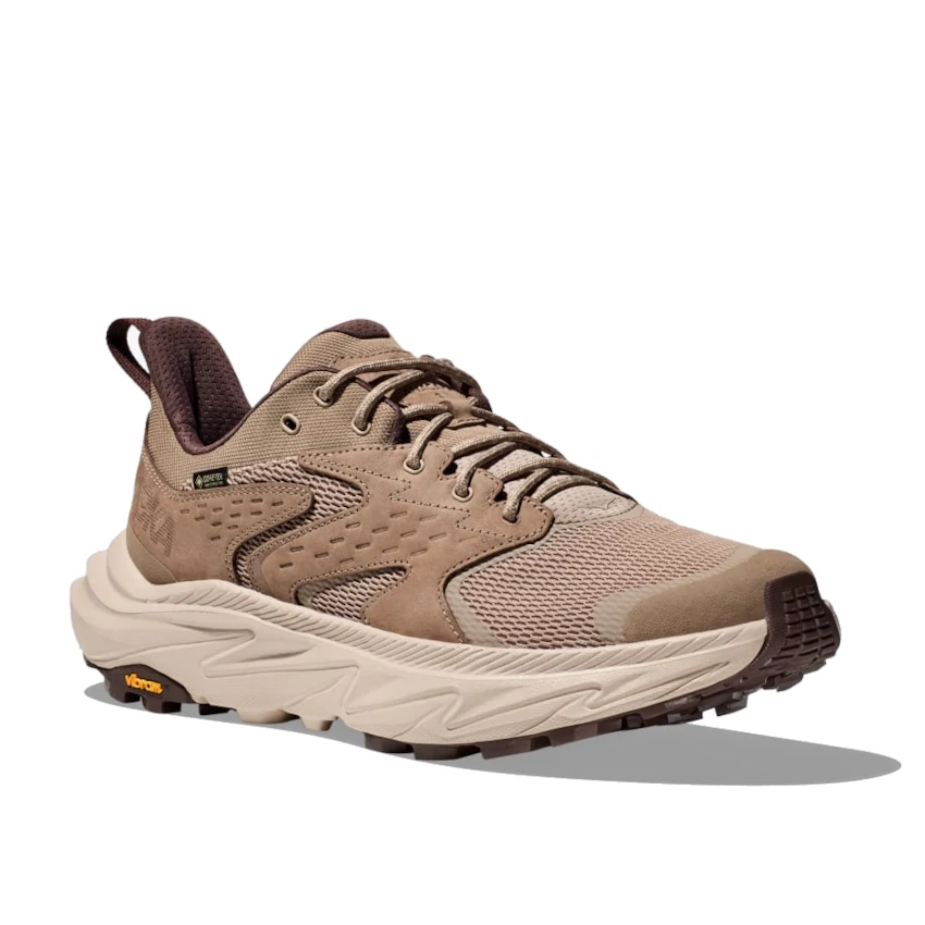 HOKA ONE ONE M ANACAPA 2 LOW GTX  Dune/Oxford Tan scarpa trekking bassa uomo