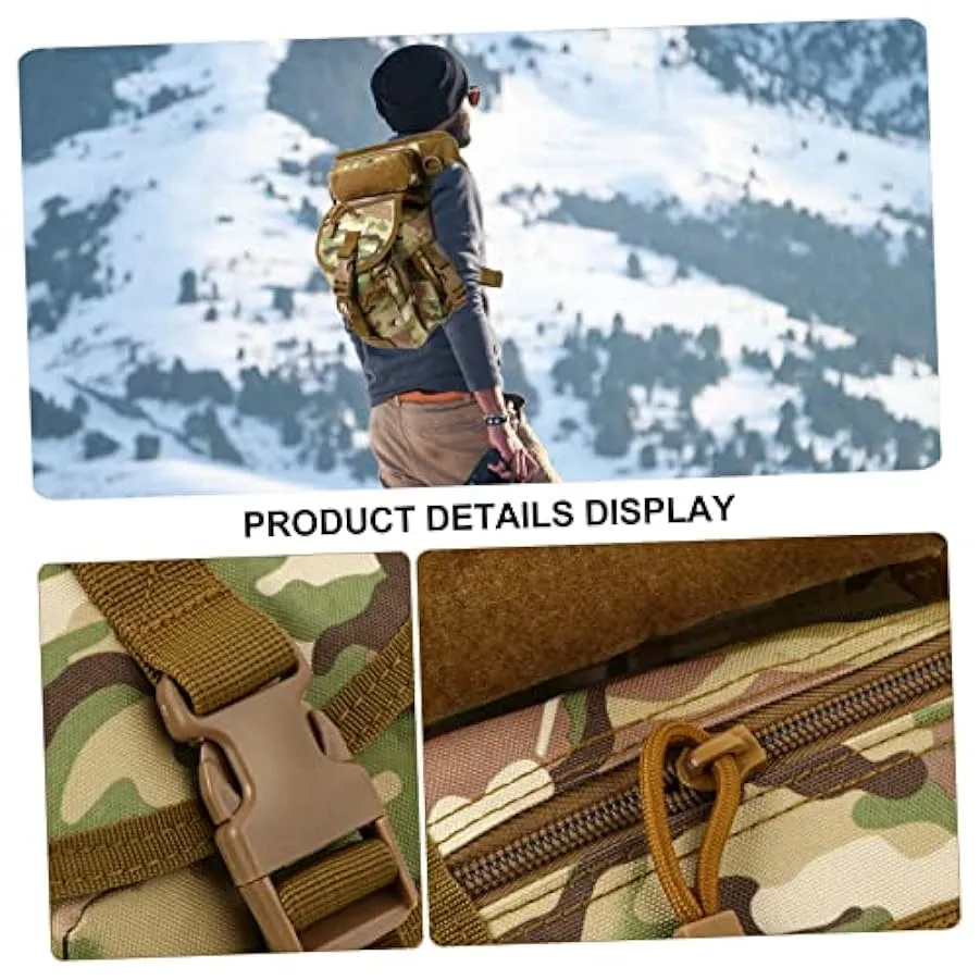 INOOMP 1 Borsa in Tessuto per Borse da Esterno Pratica Borsa da Campeggio per Coscia Borse da Alpinismo Gamba Oxford 218283322