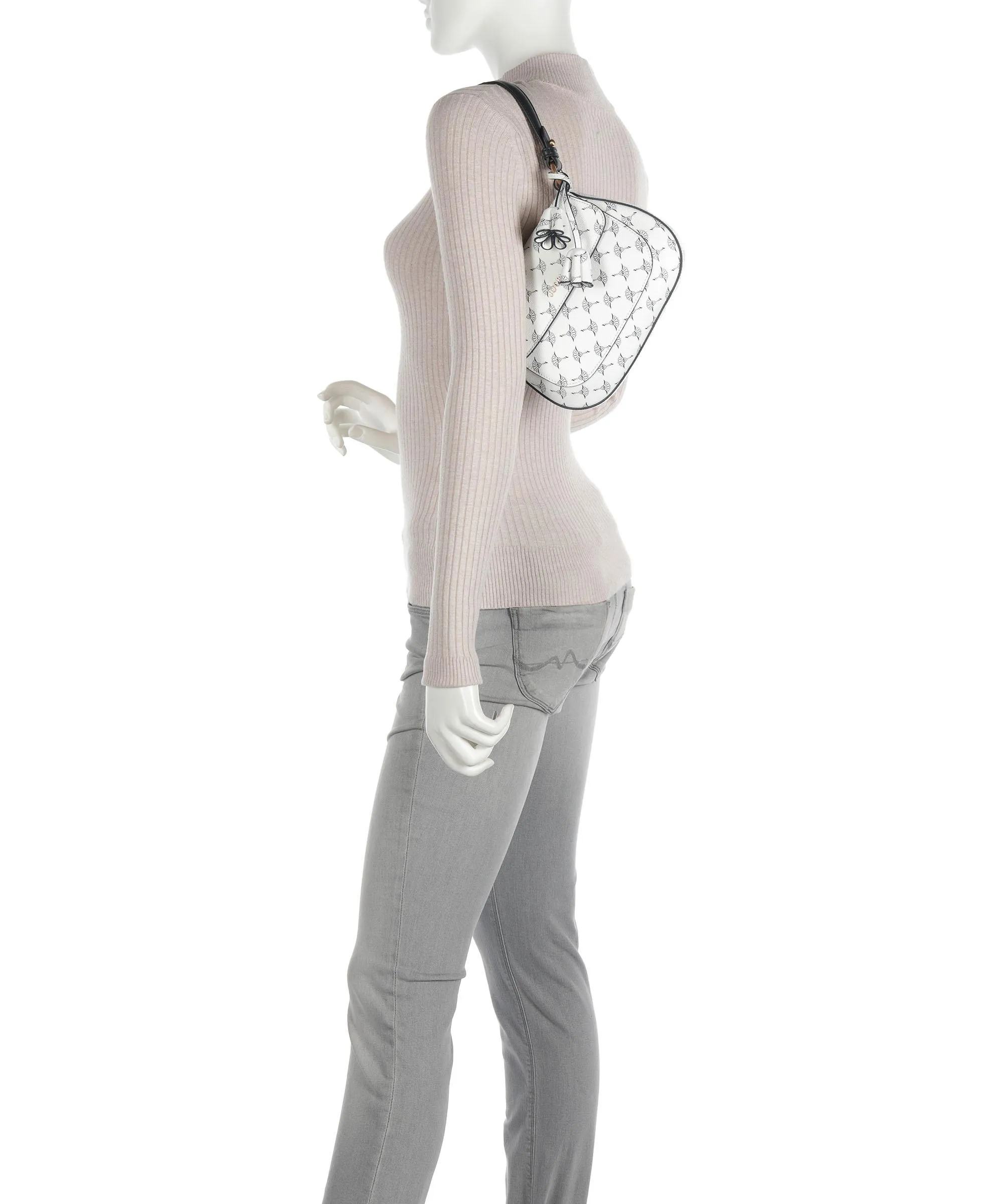  JOOP! Cortina Edition Loreen Borsa a spalla pelle sintetica bianco  