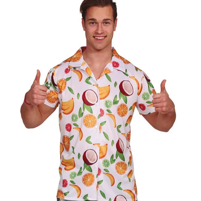 Maglietta con frutta hawaiana per adulti