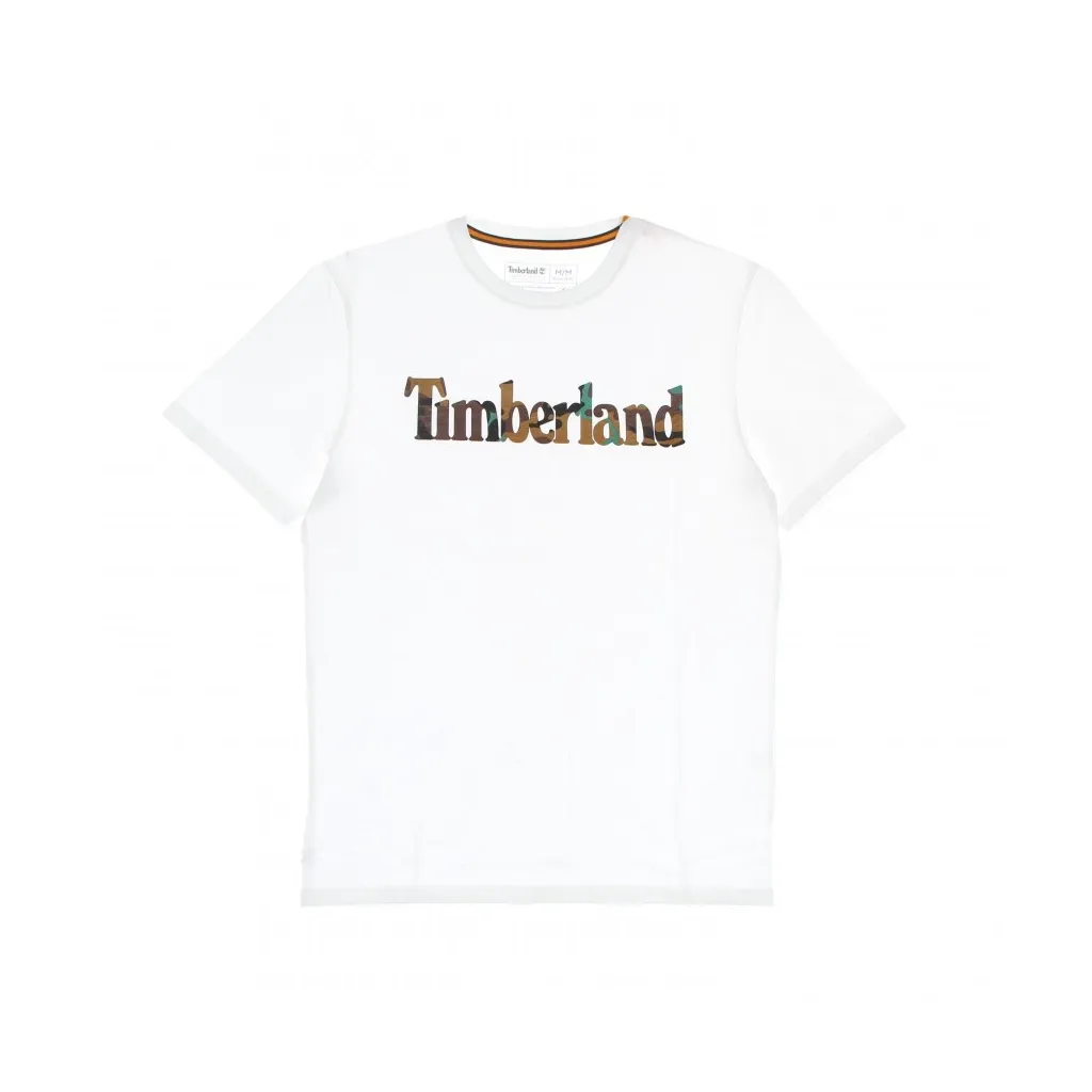 maglietta uomo camo linear tee WHITE