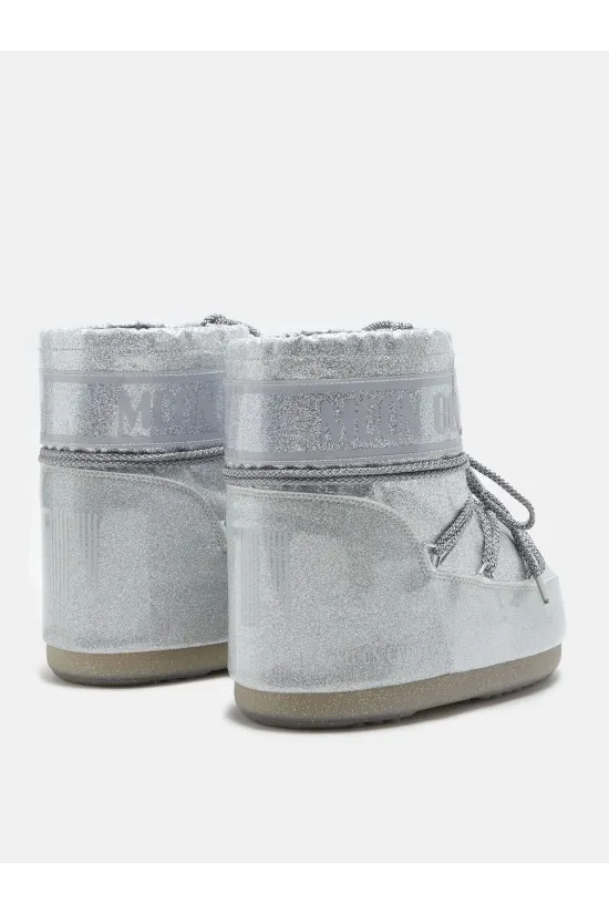 MOON BOOT ICON LOW GLITTER 14094400 SIL