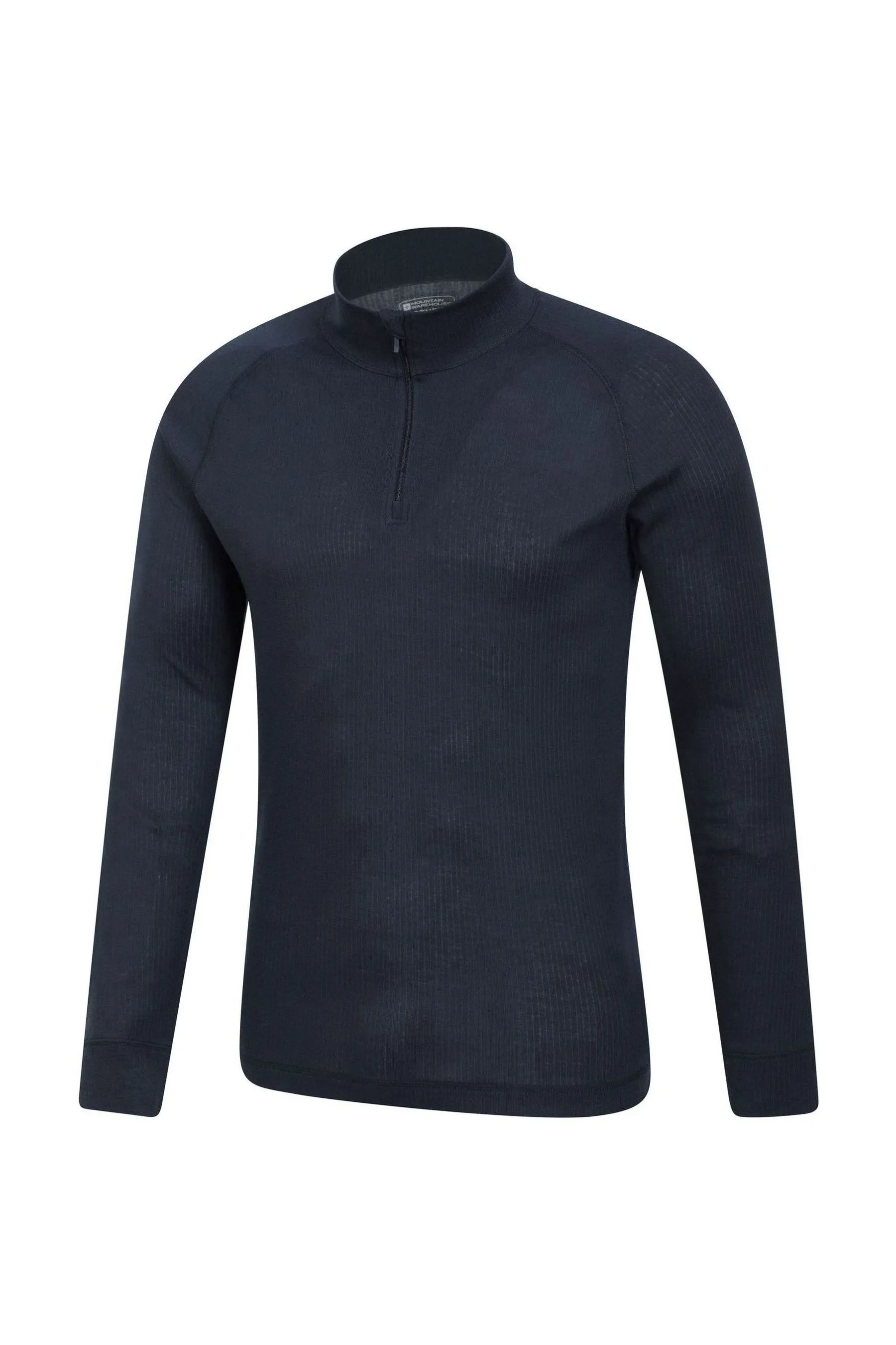 Mountain Warehouse Uomo Talus - Top termico Con zip