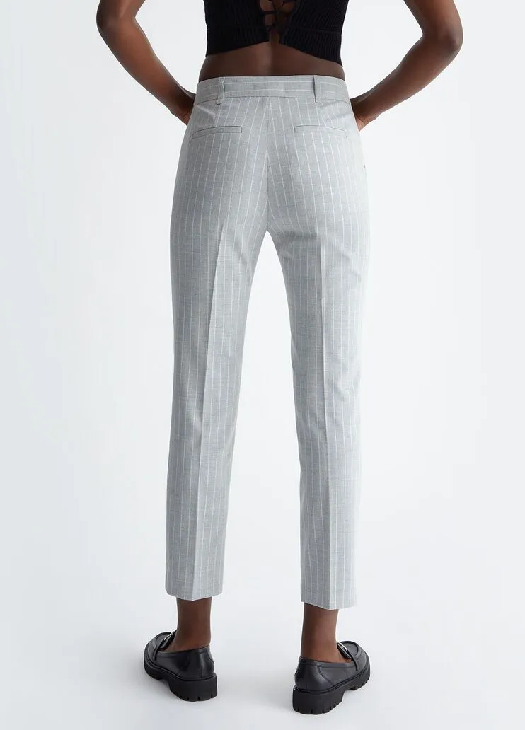 Pantaloni gessati liu jo