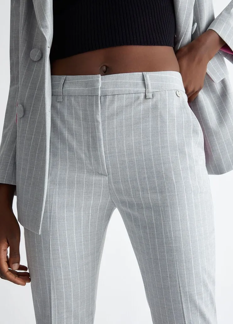 Pantaloni gessati liu jo