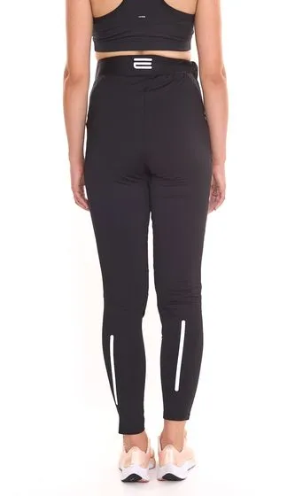 Pantaloni outdoor impermeabili da donna OXIDE XCO pantaloni da trekking antivento con coulisse 7420180 neri