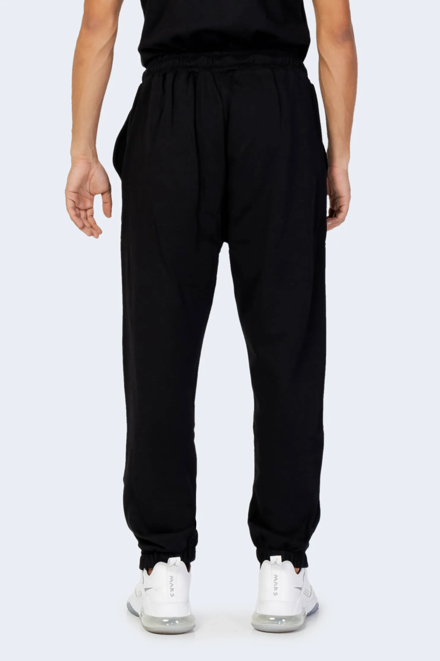 Pantaloni sportivi Disclaimer stampa logo Nero