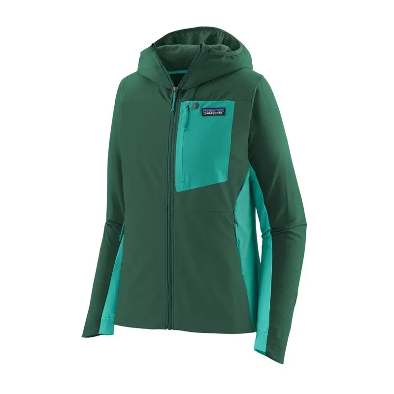 Patagonia R1 CrossStrata hoody donna