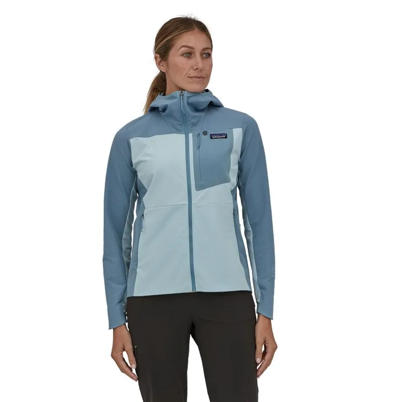 Patagonia R1 CrossStrata hoody donna