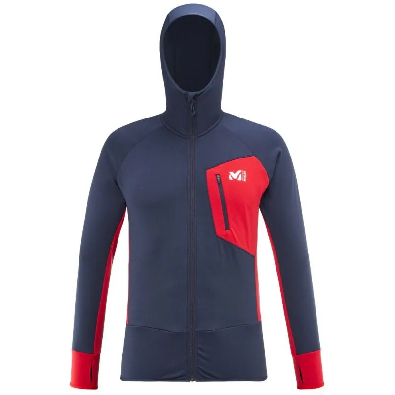 Polar Fleece Millet Felpa termica con cappuccio Rutor (Sapphire) Uomo