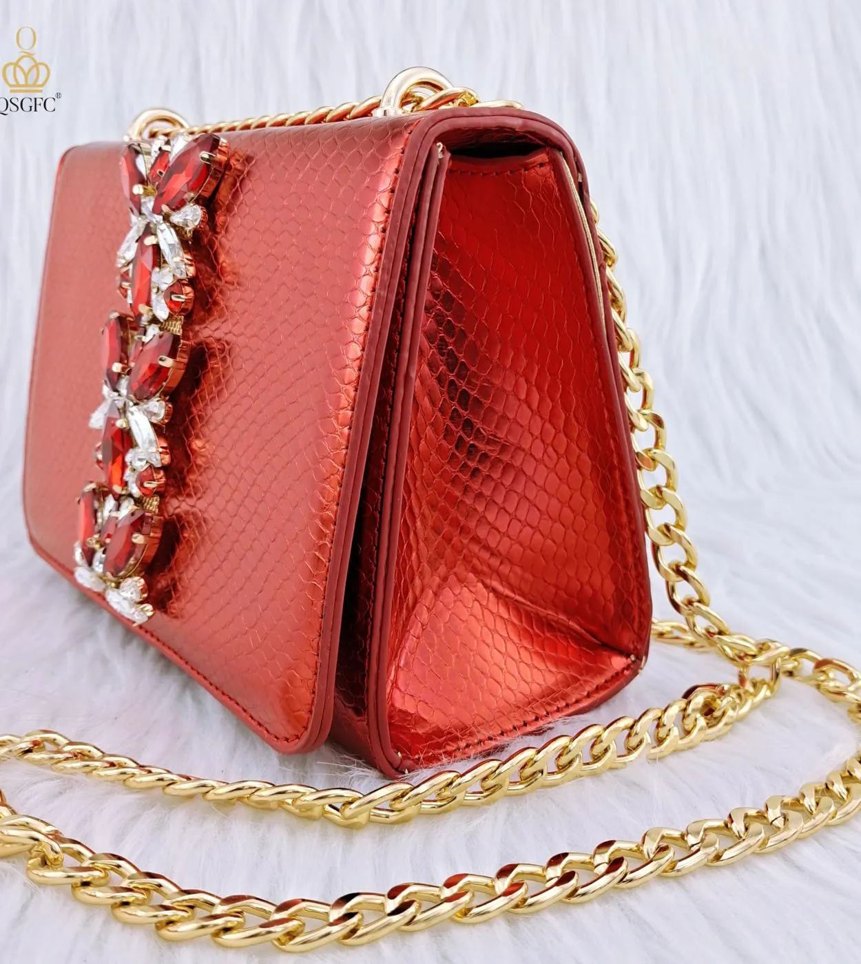 Qsgfc Scarpe e borsa da donna di design di fascia alta Scarpe classiche nobili abbinate Borsa per scarpe stile borsa solida Gran