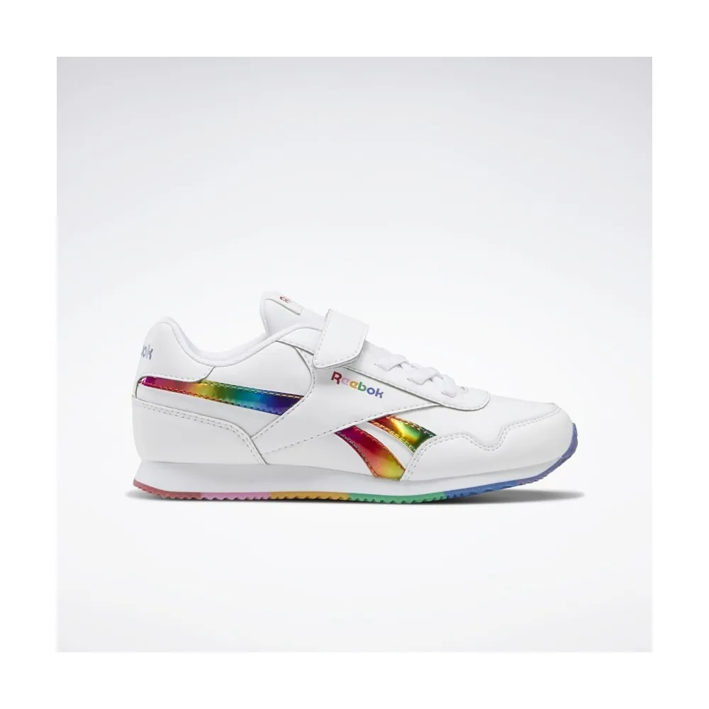 REEBOK - CLASSIC JOGGER 3 - SCARPE BAMBINO - BIANCO-MULTI - GY5934
