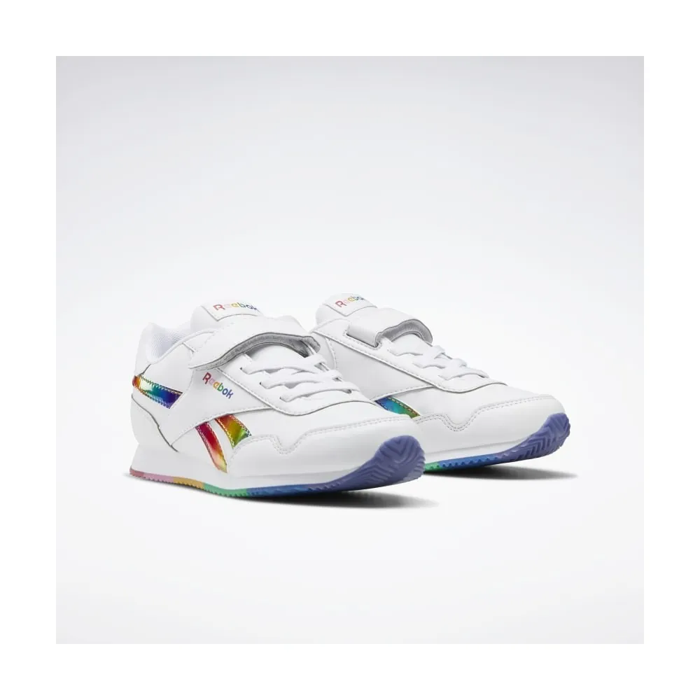 REEBOK - CLASSIC JOGGER 3 - SCARPE BAMBINO - BIANCO-MULTI - GY5934