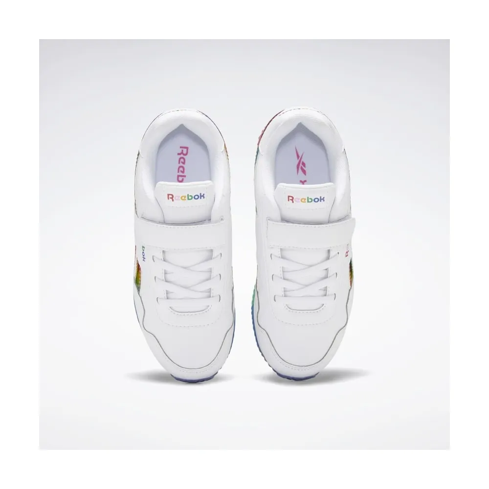REEBOK - CLASSIC JOGGER 3 - SCARPE BAMBINO - BIANCO-MULTI - GY5934