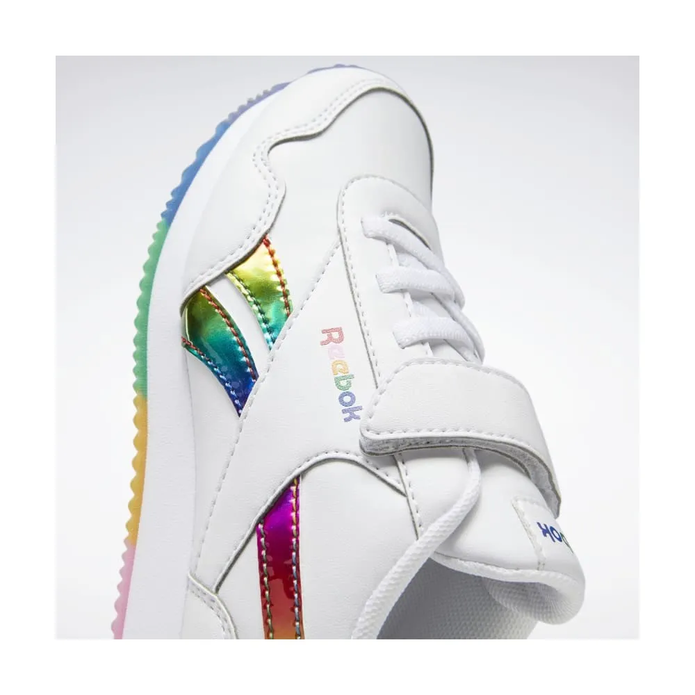 REEBOK - CLASSIC JOGGER 3 - SCARPE BAMBINO - BIANCO-MULTI - GY5934