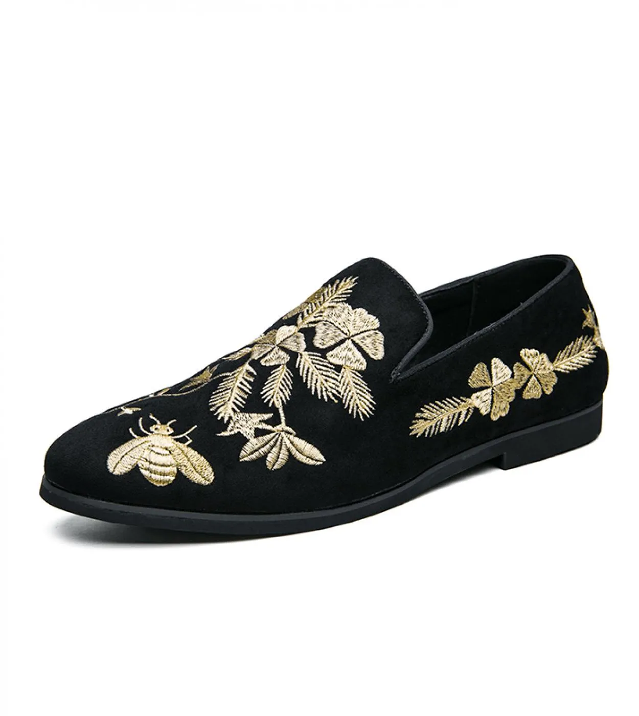 Scarpe da uomo Moda Scarpe casual ricamate Scarpe eleganti Uomo Primavera Autunno Marchio Business Office Calzature da sposa Uom