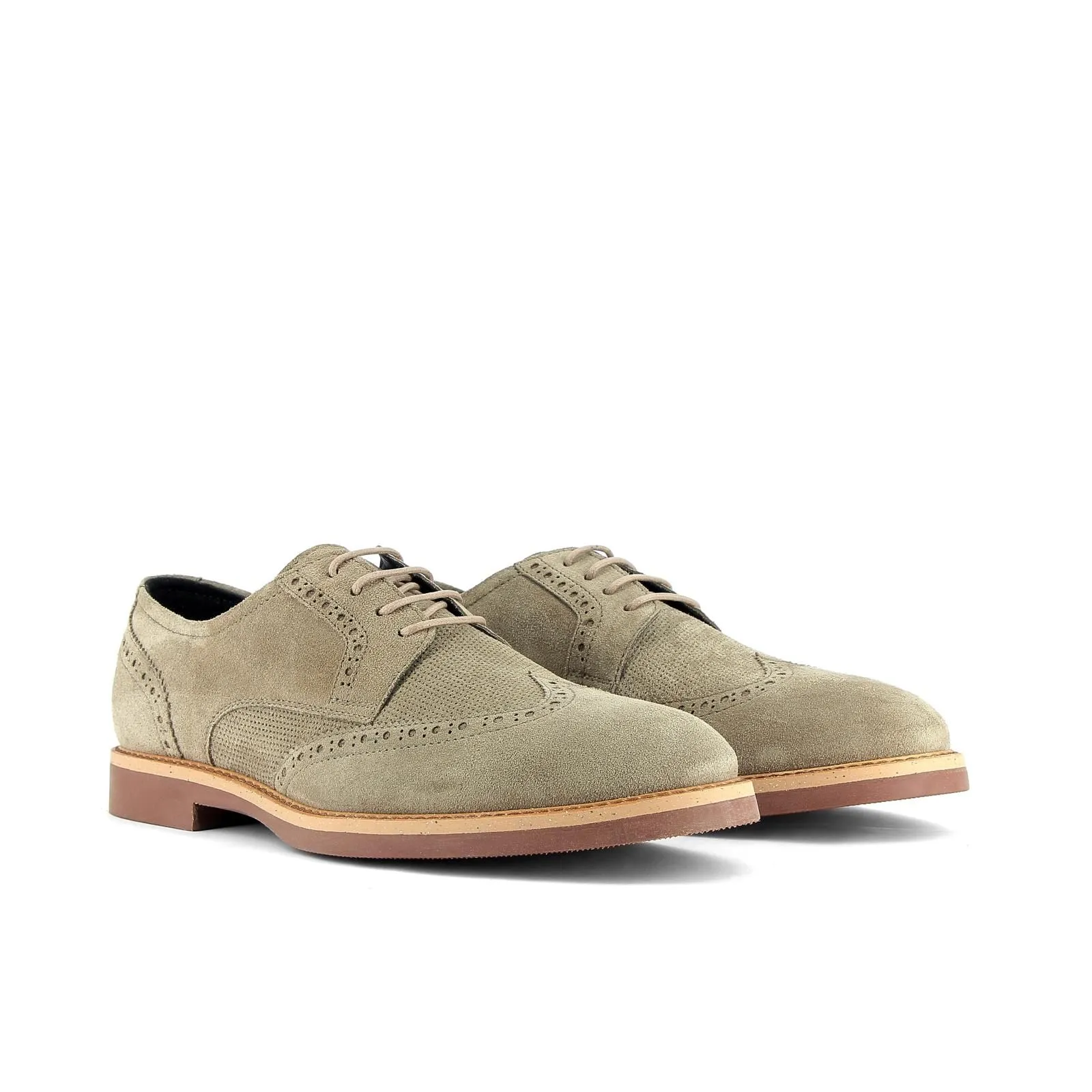 Scarpe eleganti beige in pelle