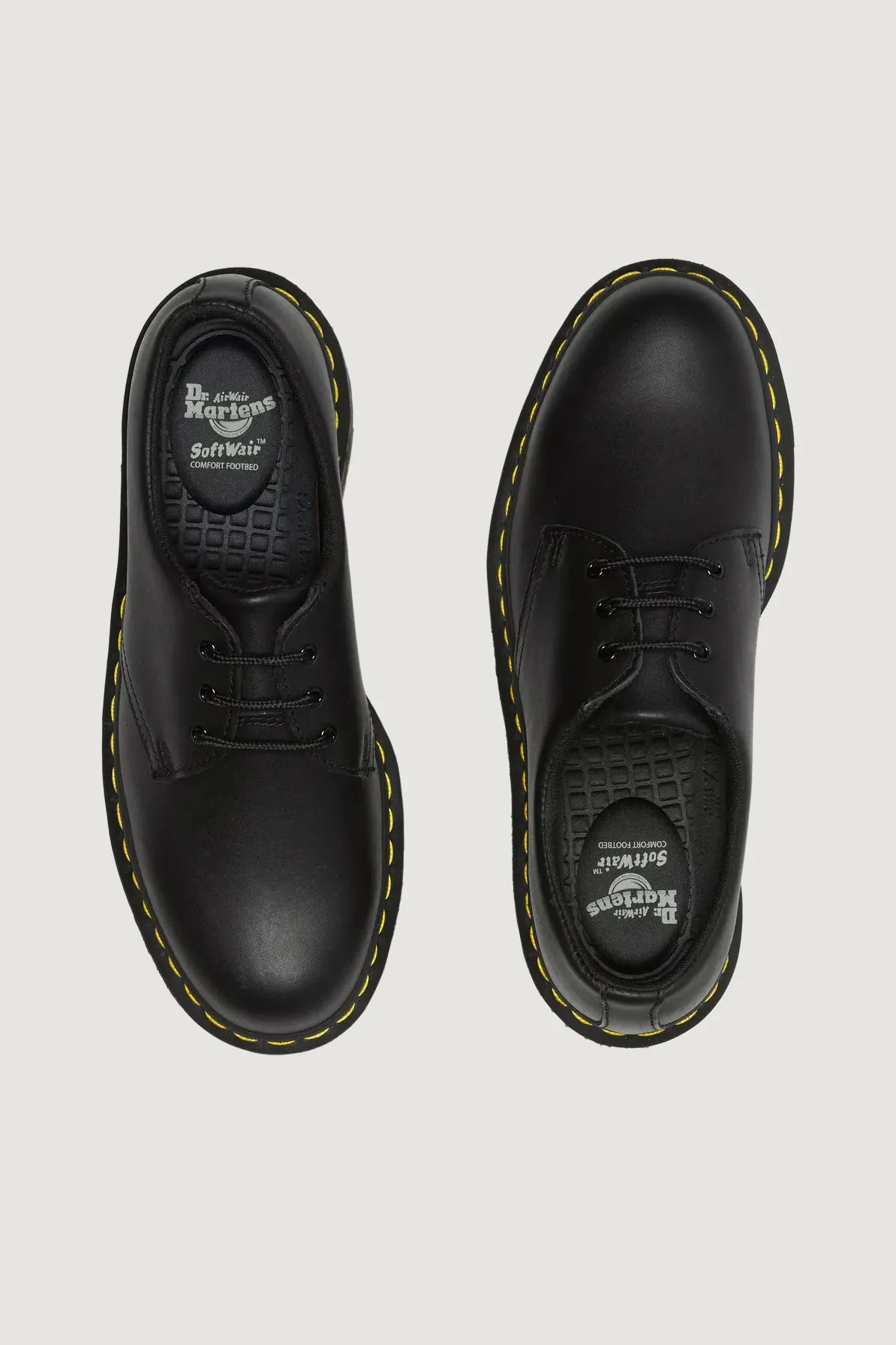 Scarpe eleganti Dr. Martens 1461 sr black industrial full grain Nero