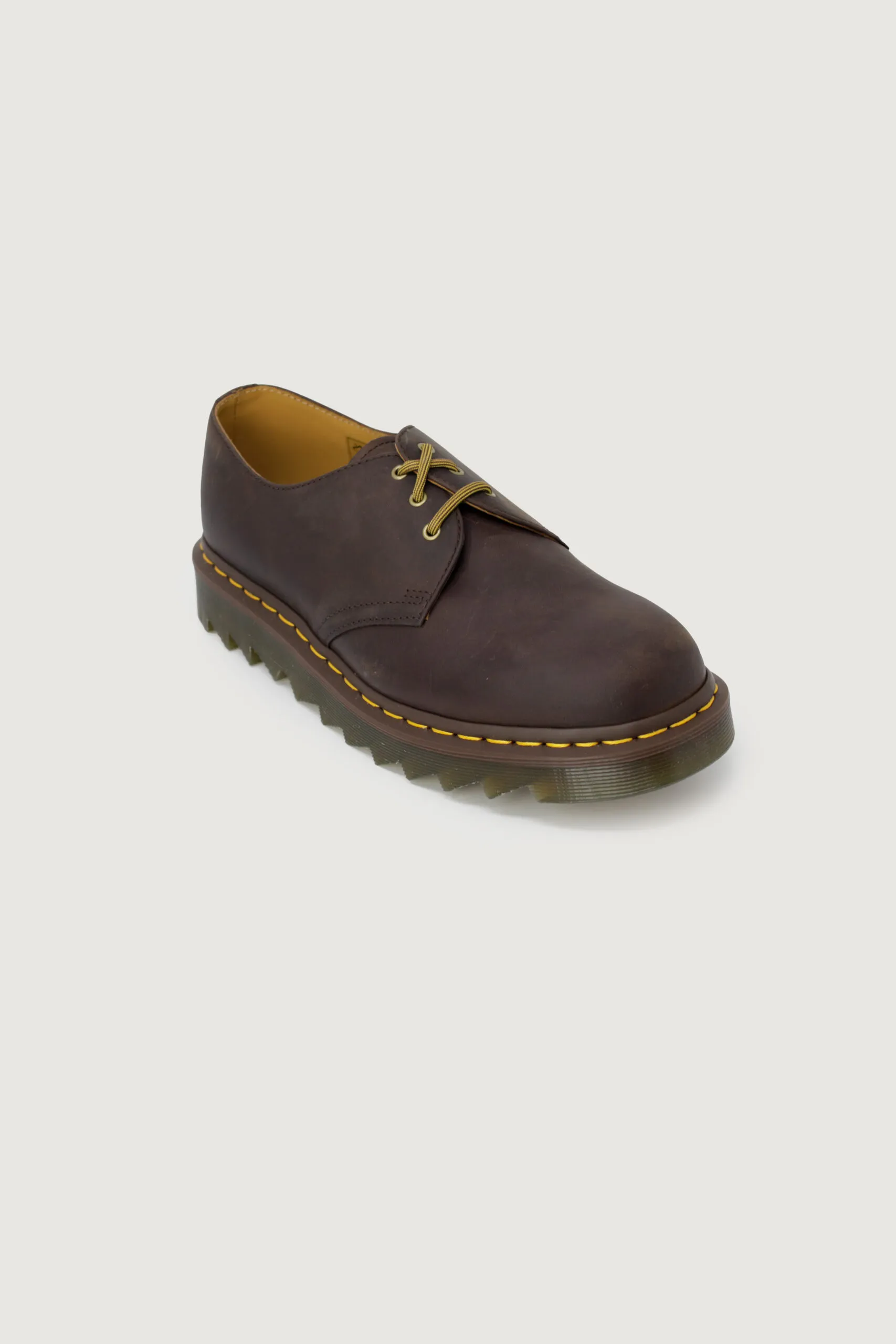 Scarpe eleganti Dr. Martens 1461 ziggy dark brown crazy horse Marrone