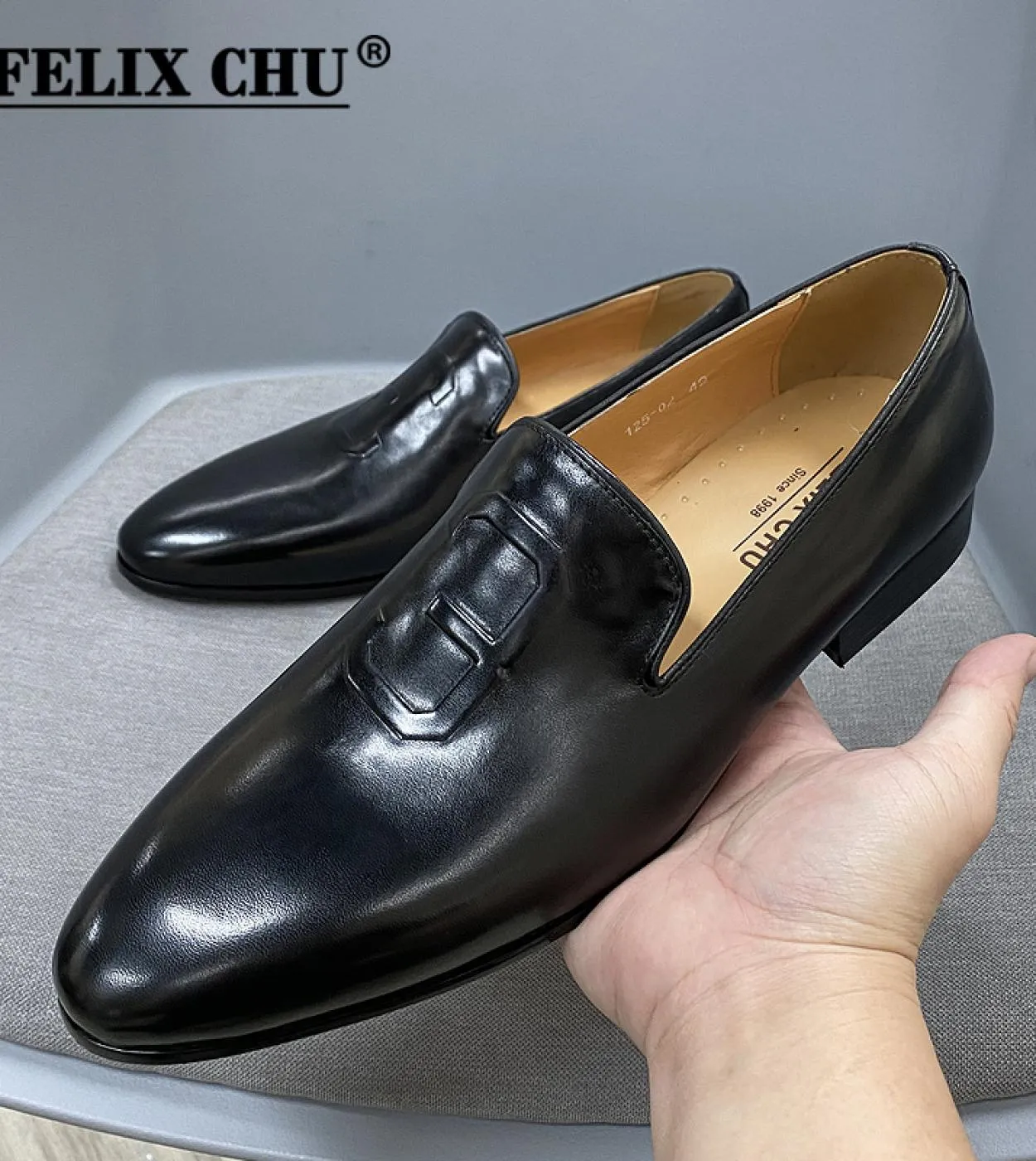 Scarpe eleganti marroni da uomo Scarpe eleganti marroni da uomo a punta taglia 6 13 Uomo