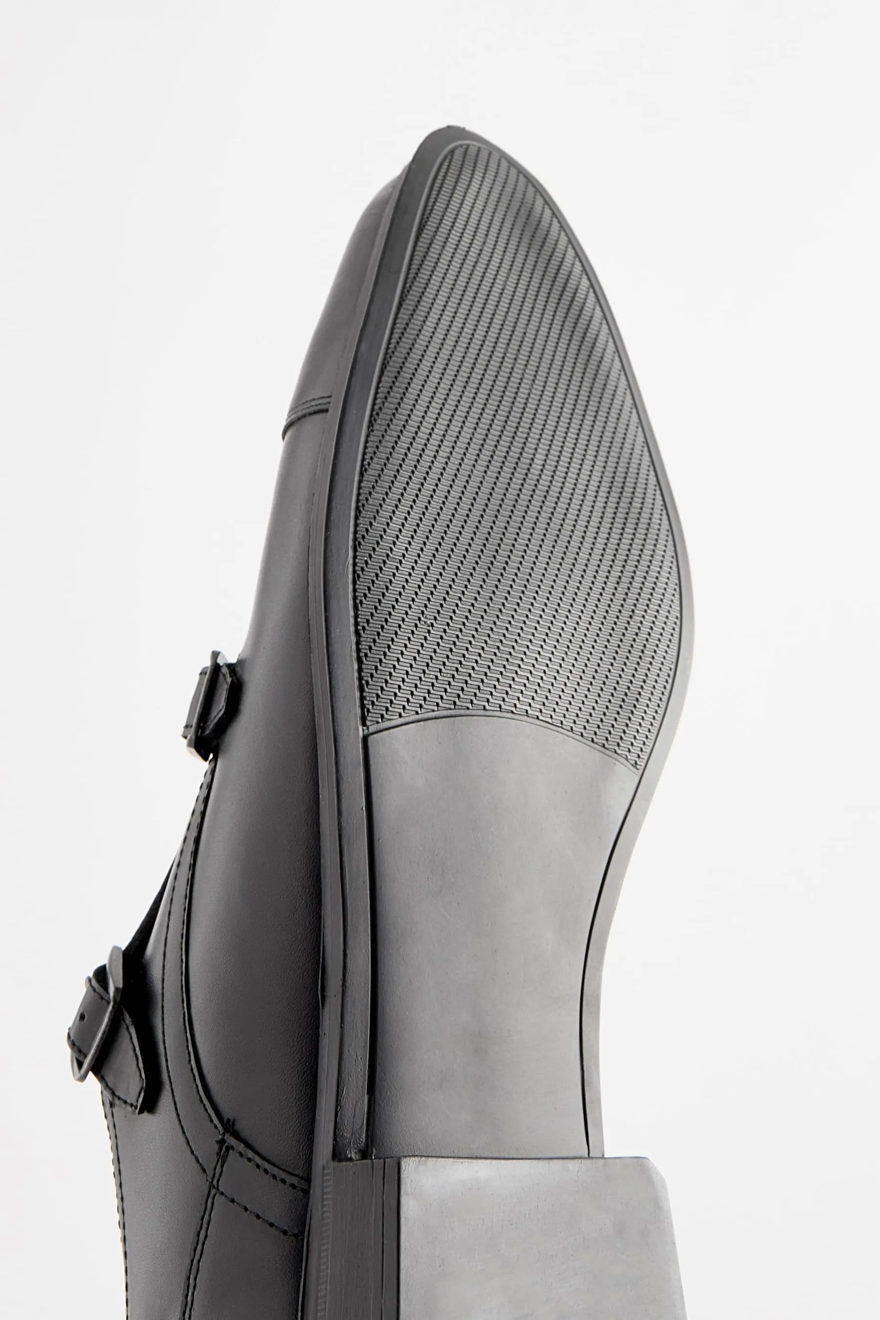 Scarpe in pelle con doppia fibbia