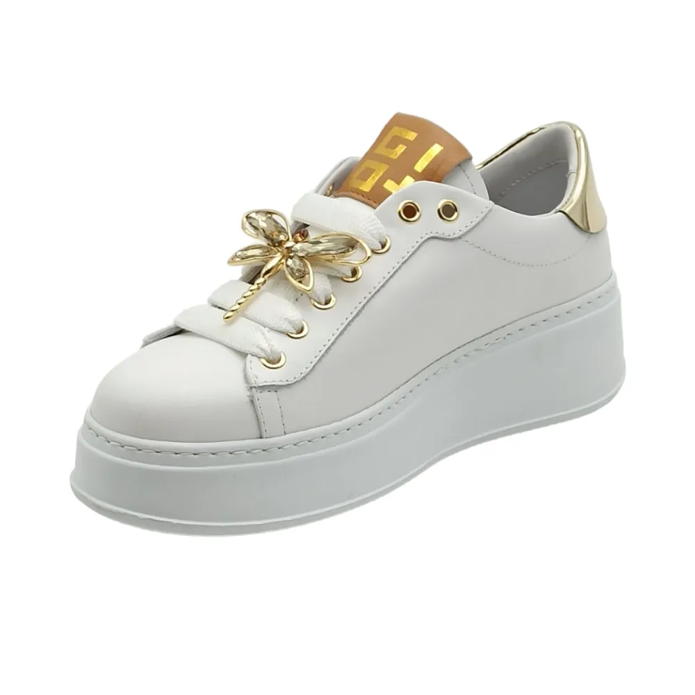 Sneaker Donna GIO+ PIA 49 Combi bianco gioiello