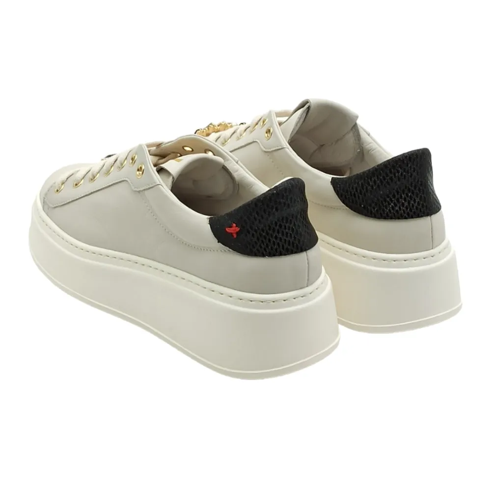 Sneaker Donna GIO+ PIA 54 Combi latte black